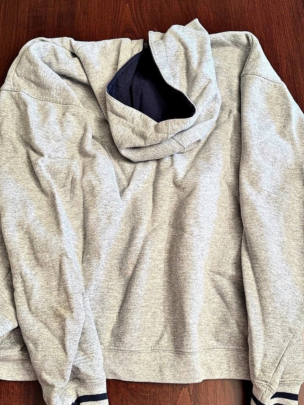 Gear for Sports US Naval Academy Annapolis Pullover Hoodie Gray & Blue XL